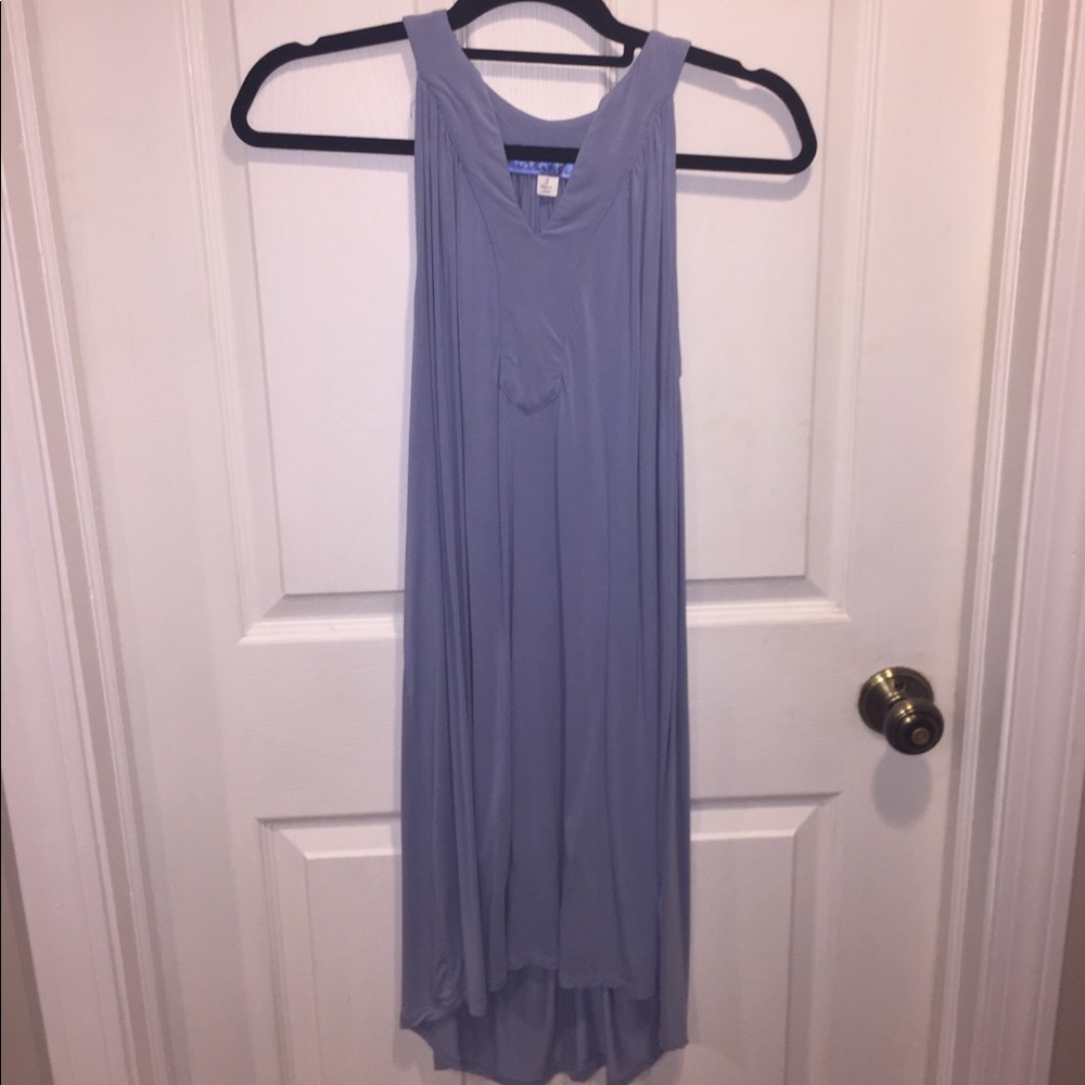 Light Blue Mid Length Dress
